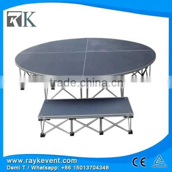 RK New Arrival Round Stage/ Used Portable Staging/portable Outdoor Stage