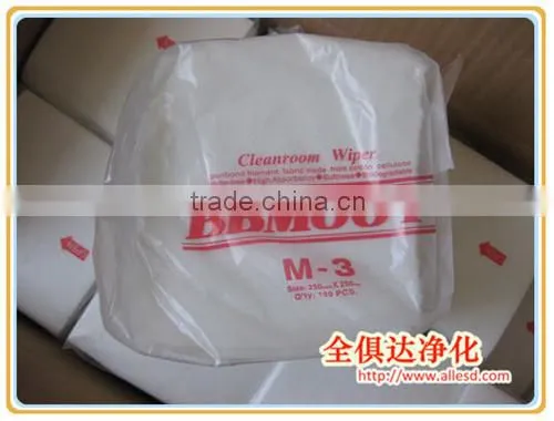 M-3 Type Laser Cut 100% Polyester Cleanroom Wiper for Industrial Use photo-5