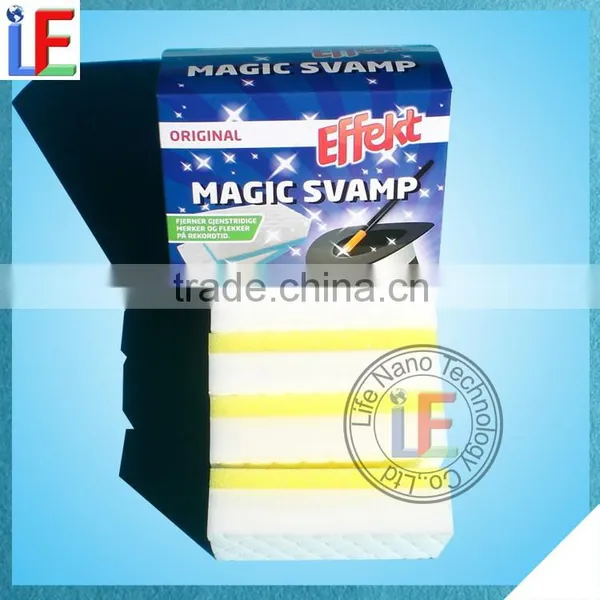 Household Saudi Arabia Home Use no Dregs Melamine Cleaning Sponge Holder photo-2
