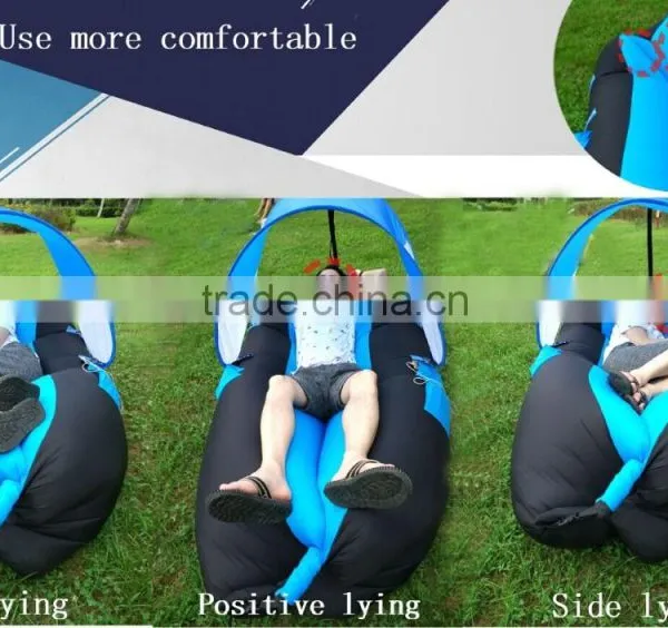 New Design!!! Original!!! no Copy!!! Inflatable Sleeping Bag Laybag for Camping, Home,garden, Beach photo-6
