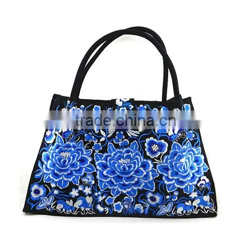 National Style Embroidery Bag Woman Hand Bag photo-2