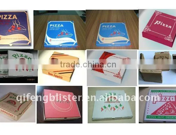 Perfect Design Customized Kraft Pizza Box/high Quality and Reasonable Price Pizza Box