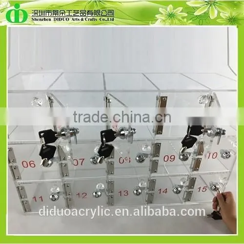 DDC-C043 Trade Assurance Acrylic Cellphone Storage Cabinet photo-2