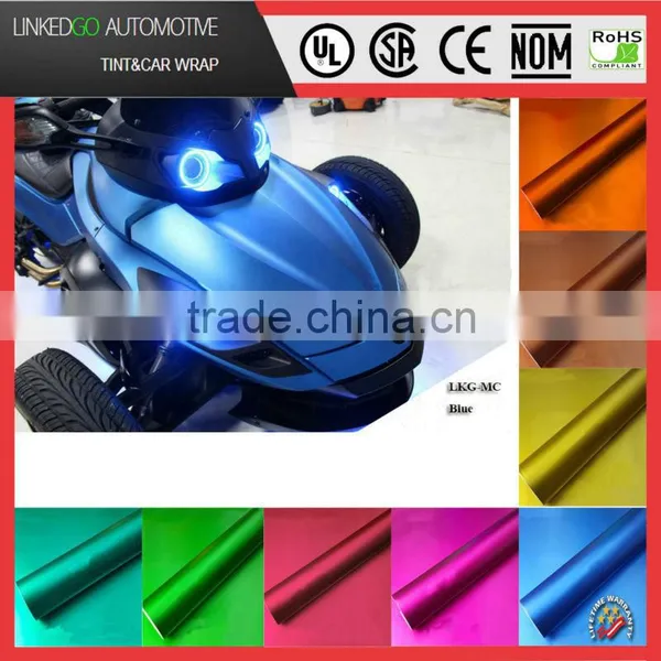 Most Popular 1.52*20m Waterproof Vinyl Car Wrap Matte With Air Bubble Channel Car Body Sticker