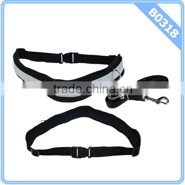 Vvhome Multi-Function Walking Dog Hands Free Leash,Reflective Waist Belt,