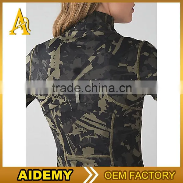 Wholesale Zipper Camouflage Hoodie Dri Fit Sweat Pants and Hoodies Women photo-5