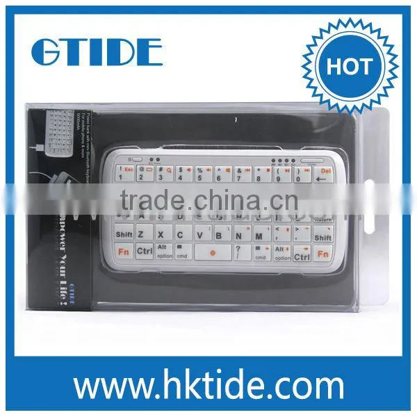 Gtide Smart Rechargeable Mini Portable 5000 MAh Mobile Power Bank With Qwerty Bluetooth Keyboard for Smartphone photo-2