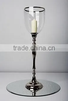 Flower Bowl Wedding Candelabra,c,wedding Crystal Candelabra photo-3