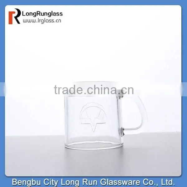 LongRun 95ml Glass Mugs With Carved Logo,wholesale photo-6