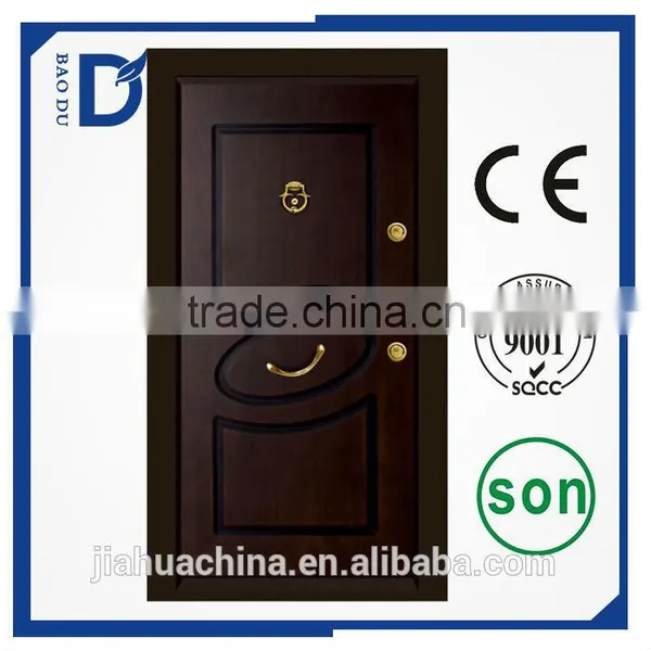 Turkish Armored Doors Carved Wooden Design Exterior Used Commerical Door in 2016 photo-2