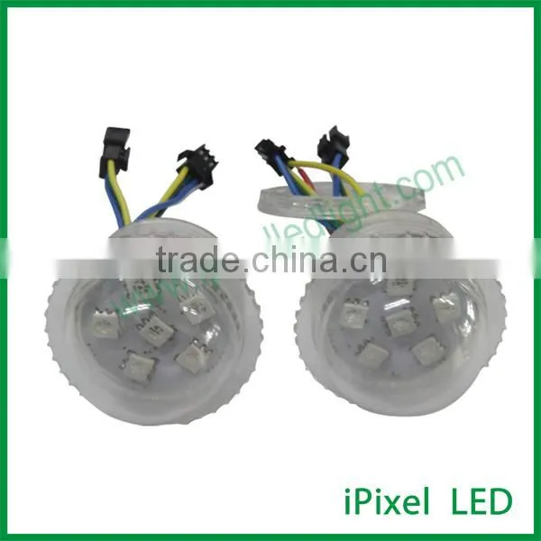 35mm DC24v 6 leds clear/frost body point pixel