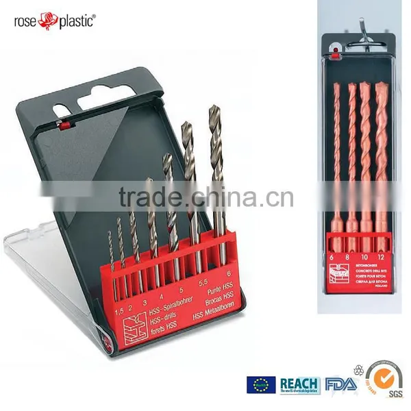 Plastic Packaging Cassette Case HSS Masonry Hammer and Wood Drills FA Cassette photo-5