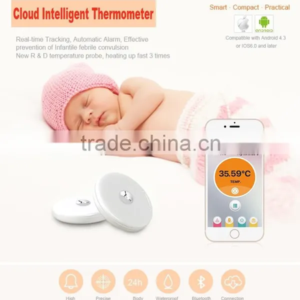 120days Ultra Long Standby Clound Intelligent Baby Thermometer With Children Anti-loss Mode