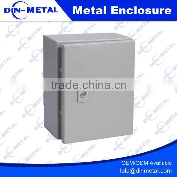 Custom Sheet Metal Distribution Box/Enclosure For Outdoor Power Supply Using photo-4