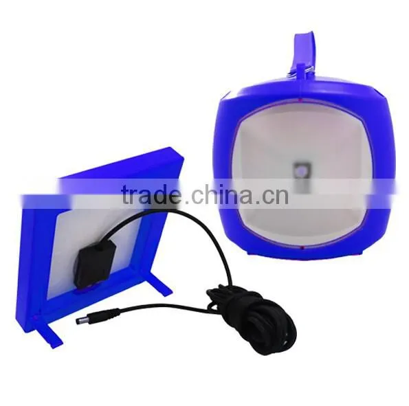Portable Solar Led Lantern With Mobile Phone Charger photo-2