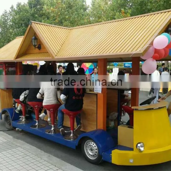 Bestar Newly Arrival Outdoor Classical Colored Mobile Food Shop for Sale Beer photo-2
