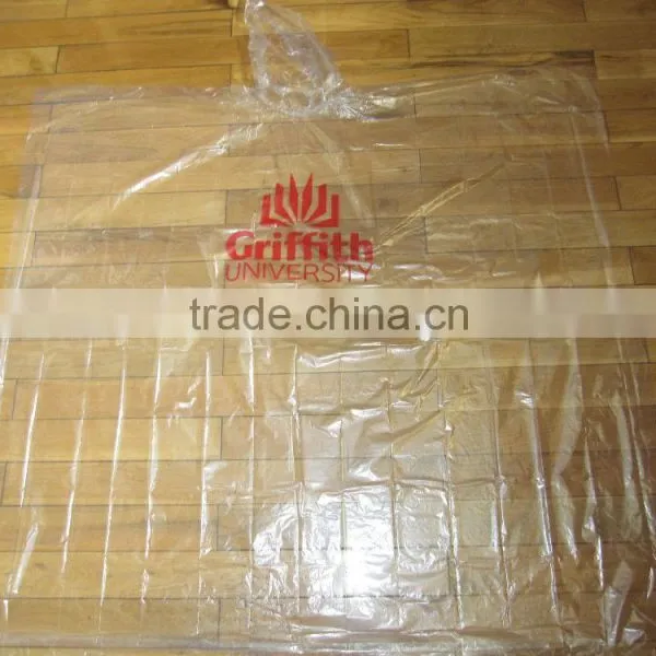 LOGO Printed Promotional PE Disposable Raincoat photo-2