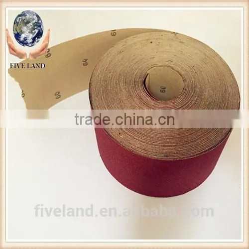 Aluminum Oxide Abrasive Sanding Polishing Rolling Paper