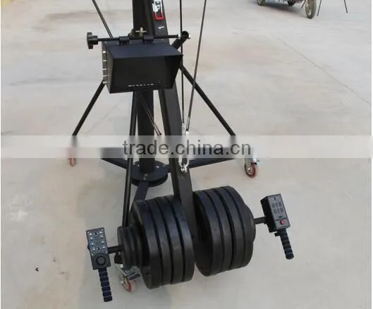 Factory Supply Jimmy Jib Video Camera Octagonal Crane 6m(20ft) With Pan Tilt Motorized Head photo-5