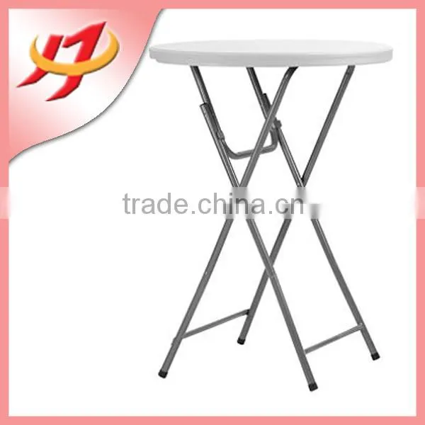 Hot Sale Blow Molding Used Outdoor High Top Folding Bar Tables photo-2