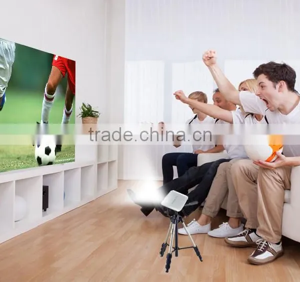 COCOPICO Brand Fashinable Design 1080P 3600mAh Battery With HDMI Movie Theater Projector photo-2