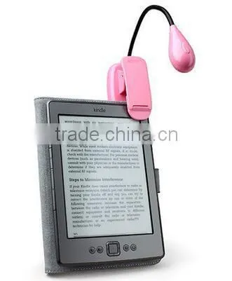 Extra-Bright 4 LED Book Reading Light Easy Clip 2 Brightness Settings, Soft Padded Clamp. Perfect for Bookworms photo-5