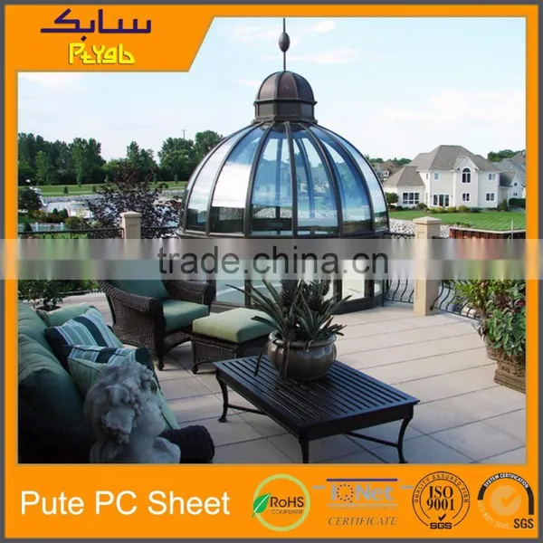 Light Transmitting Plastics Cover Skylights Polycarbonate Roof Tiles Hollow Polycarbonate Sheet photo-3