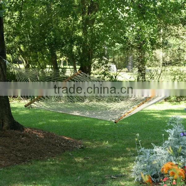 Hanging Rope Cotton Net Hammock photo-2