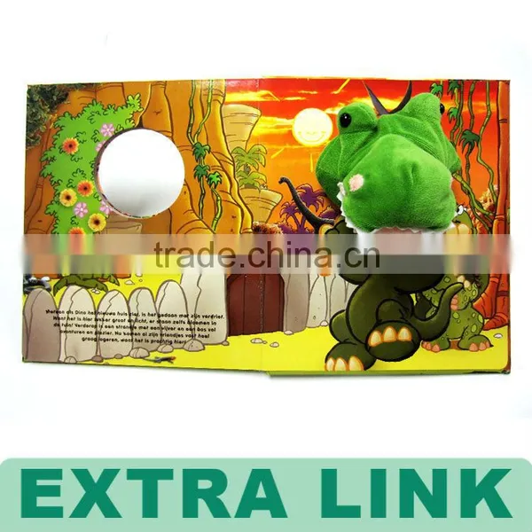 Children Book/children Cardboard Book Printing With Plush Toy photo-2