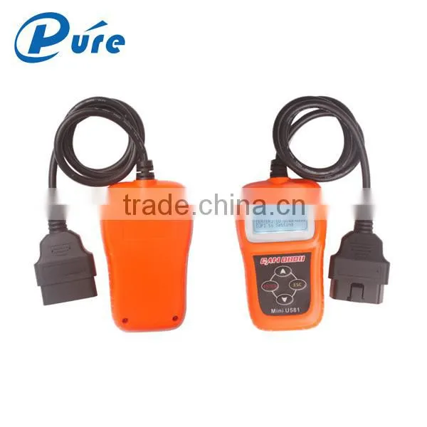 100% Original Memoscan Mini U581 CAN OBDII/EOBDII Reader With Updating Online for Multi-language photo-5