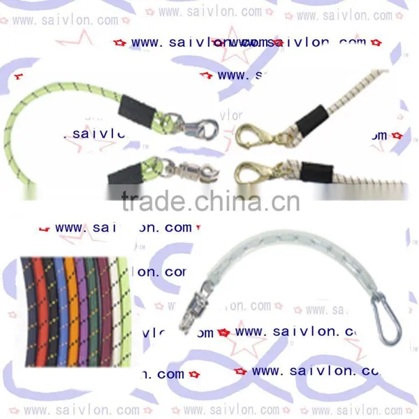 Solid Color Horse Lead Core Rope With Heavy Swivel Snaps photo-3