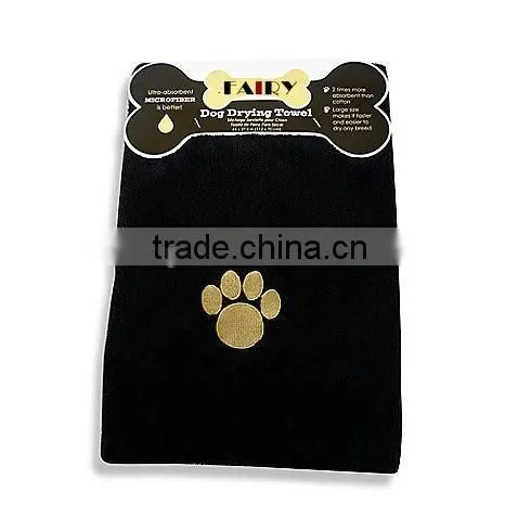 Embroidered Paw Drying Towel ( Fairy) photo-2