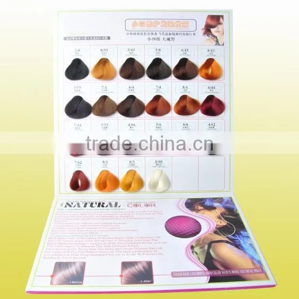 Professional Hair Color Cream OEM Manufacturer Coloring Chart With 49/104 Shades photo-4