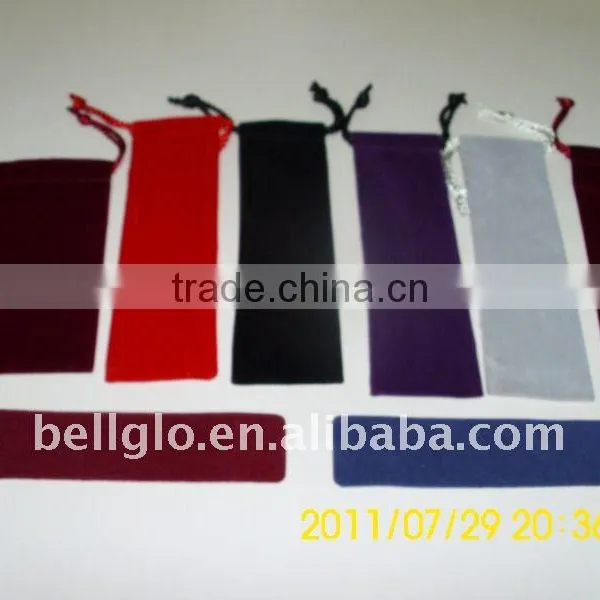 Draw string velvet bag