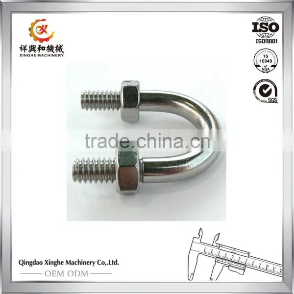 Customized Zinc Plated Stainless Steel U Bolts Galvanized Threaded Bolt Stainless Steel U Bolt photo-6