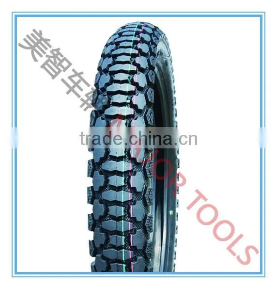 110/90-16 Pneumatic Rubber Motorcycle and Tricycle Tyre With Tube photo-3