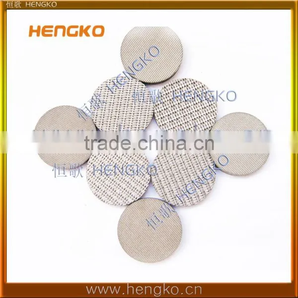 Multilayer Wire Mesh Sintered Stainless Steel Filter Disc photo-5