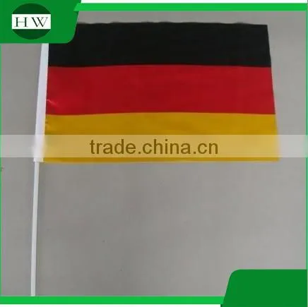 The Customized Design Mini Plastic Pole and Cloth Material Supportive Country Flag photo-5