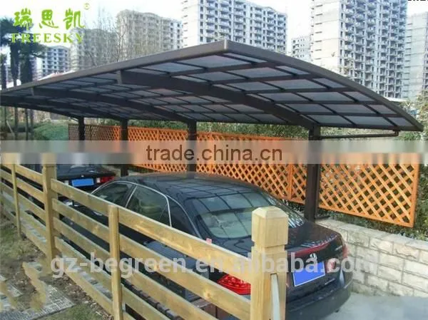 Free Standing Attached Patio Metal Carport Cover for Car photo-3