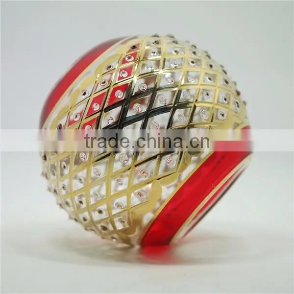 Round Sphere Creative Glass Candle Holders With Good Quality photo-3
