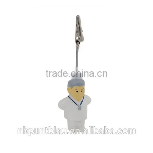 Doctor Memo Holder Name Card Holder Plastic Memo Clip
