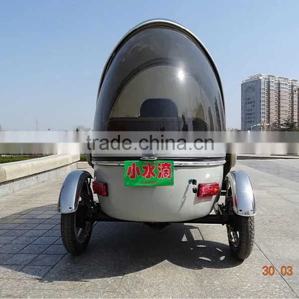Tiny Drop Tricycles Full Closed Pickup Type Electric Mobility Scooter With Passenger Seats for Wholesale photo-2