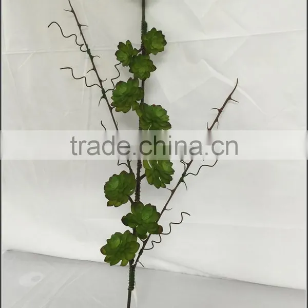 Artificial Succulent Plant Garland photo-3