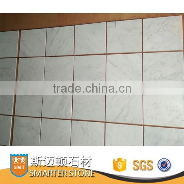 Carrara White Import Marble Tile 12" x 12" photo-2