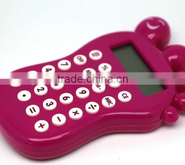 Fancy Foot Shaped Calculator With Puzzle photo-2