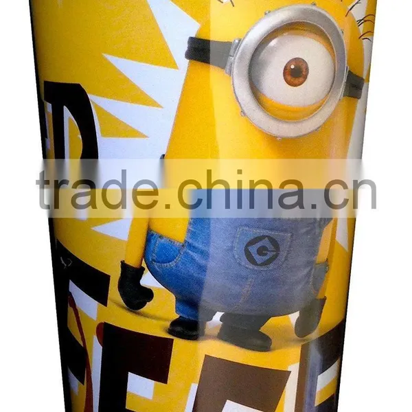 BPA Free Double Wall Plastic Changeable Insert Paper Travel Mug photo-3