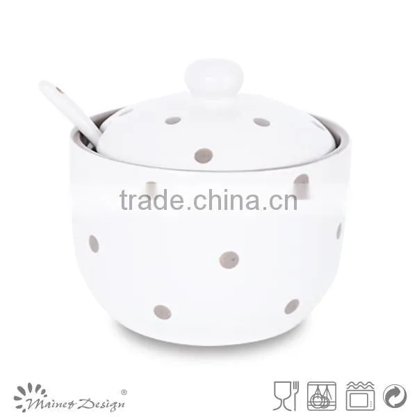 Cute Kitchen Items Tea Coffee Sugar Salt Ceramic Storage Jar photo-3