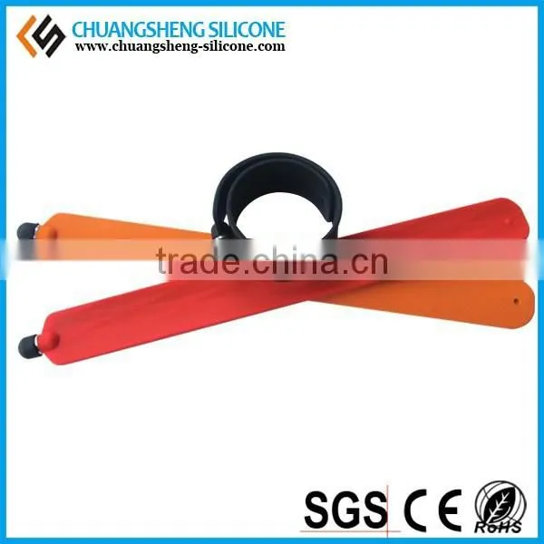 Silicone Slap Band With Touch Pen for Digital Phone photo-4