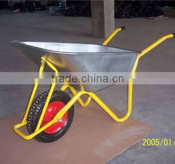 Aluminum Tub Building Wheelbarrow