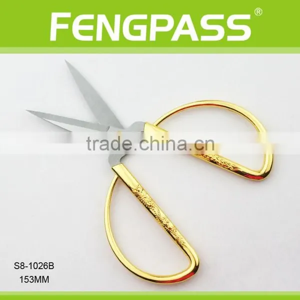 S8-1026B 15.3cm 2Cr13 Stainless Steel Blades With Zinc Alloy Handle Sewing Supplies photo-2
